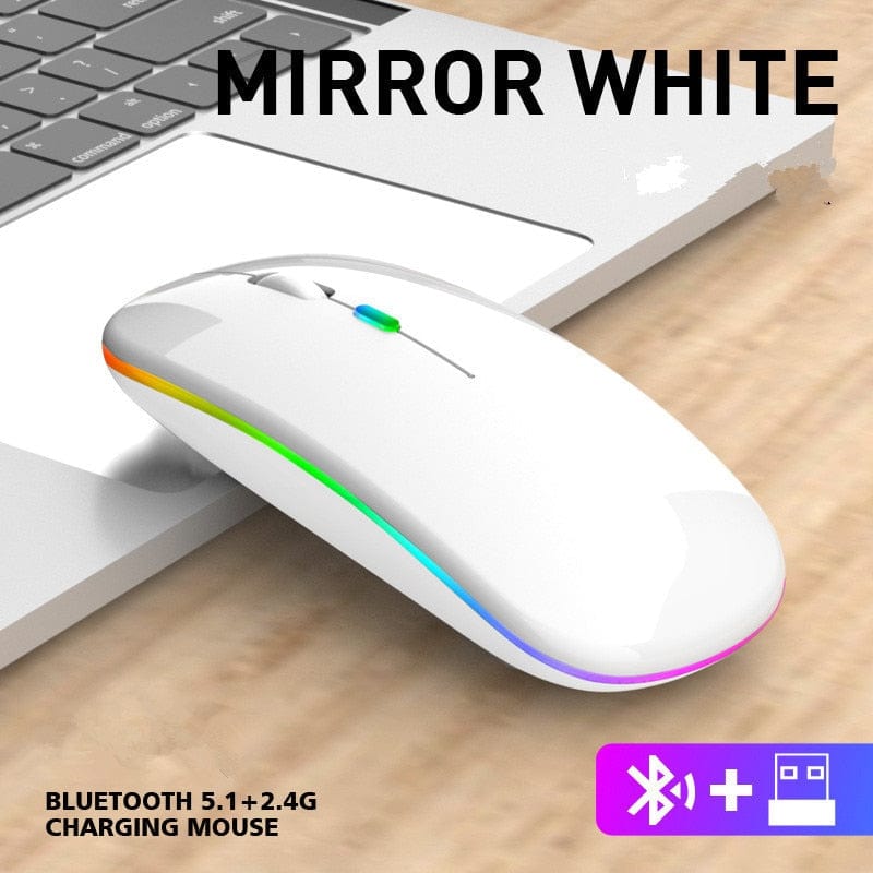 Mouse Bluetooth Com LED