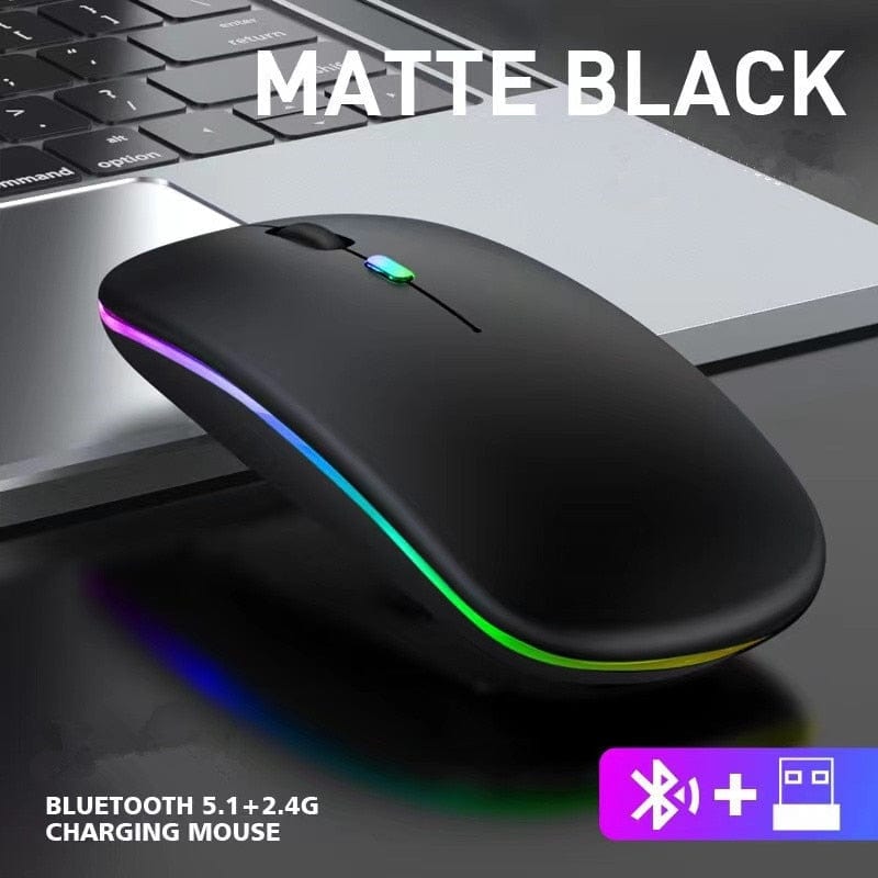 Mouse Bluetooth Com LED