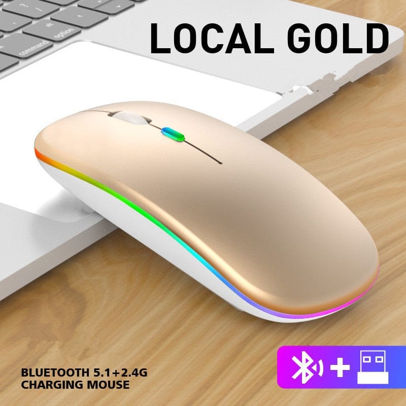 Mouse Bluetooth Com LED